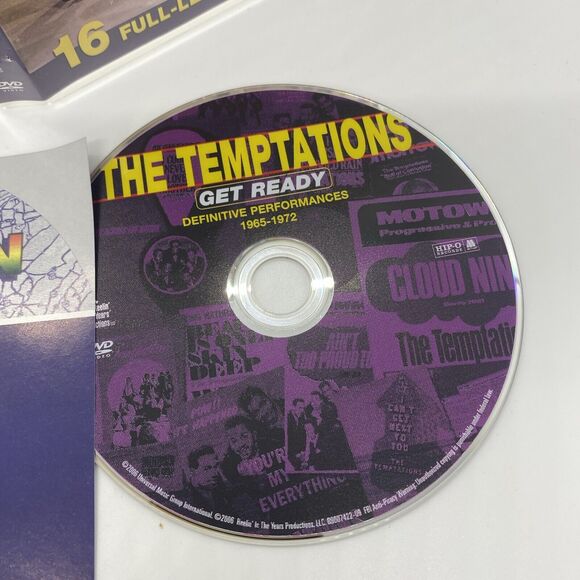 The Temptations: Get Ready: Definitive Performances: 1965-1972 (DVD, 2006) - Picture 6 of 8